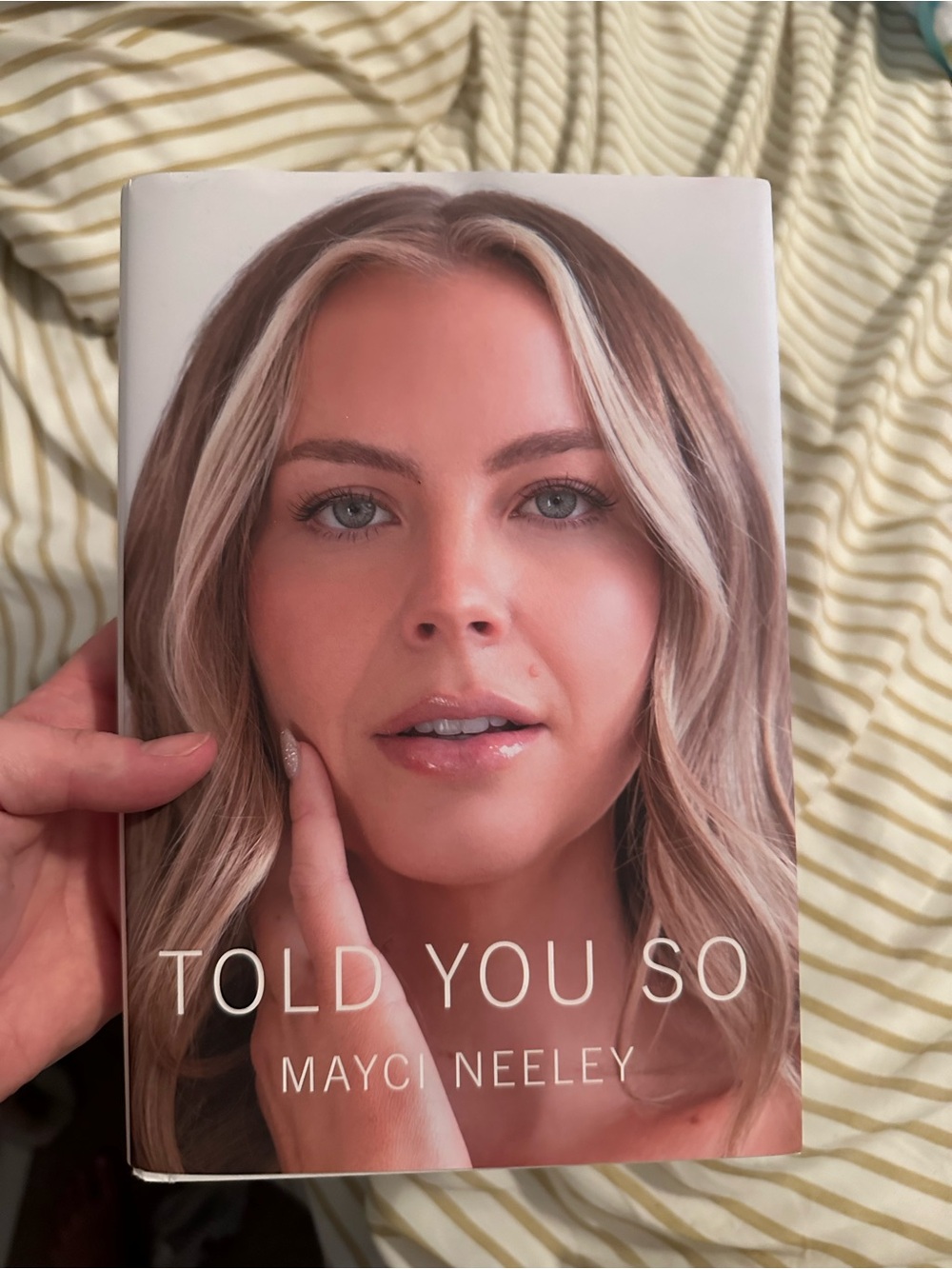 Told You So - Mayci Neeley Book